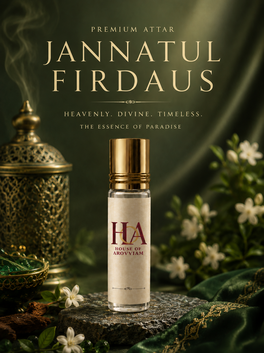 Jannatul Firdaus Premium Attar by House of Arovviam