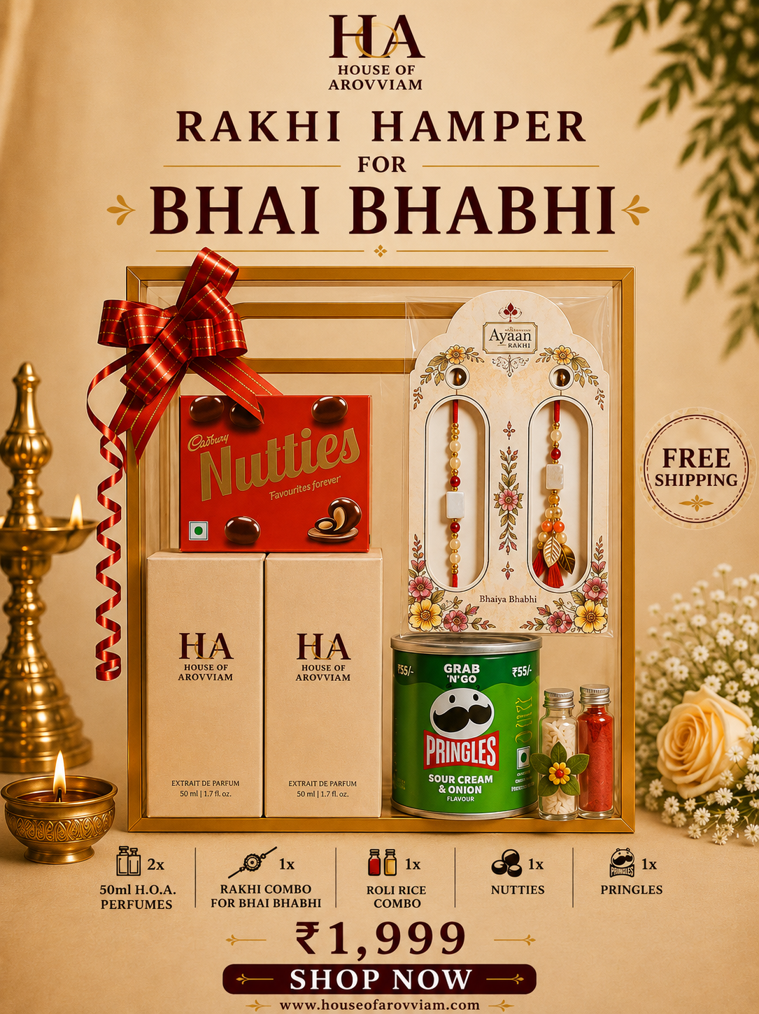 Rakhi Hamper for Bhai Bhabhi